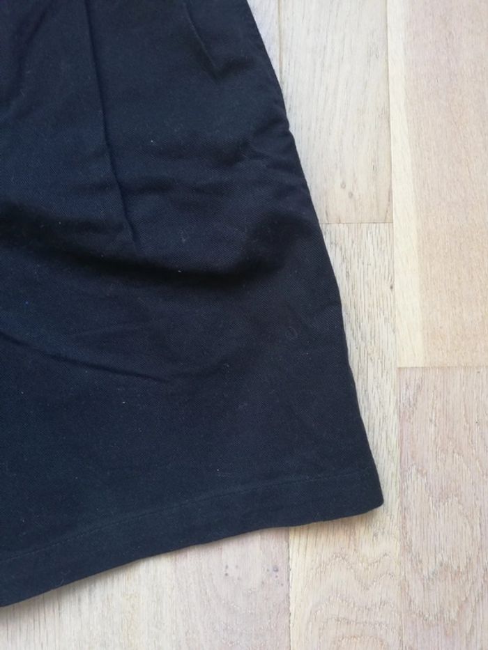 Short dockers noir khaki pleated recycled coton taille xs femme neuf - photo numéro 2
