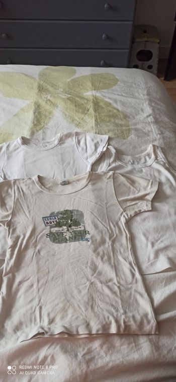 Lot de 3 maillots de corps 10 ans