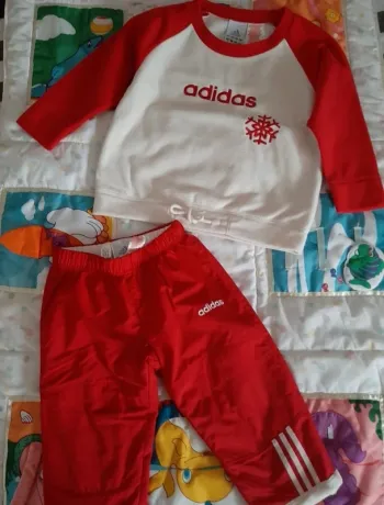 Ensemble polaire sweat et jogging adidas