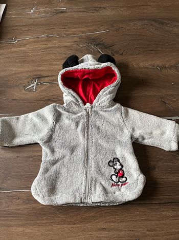 Gilet zippé bébé garçon Mickey