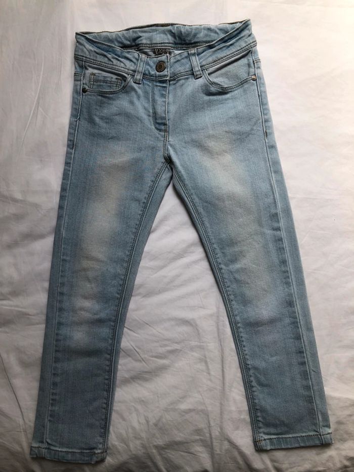 Pantacourt en jeans fille - photo numéro 2