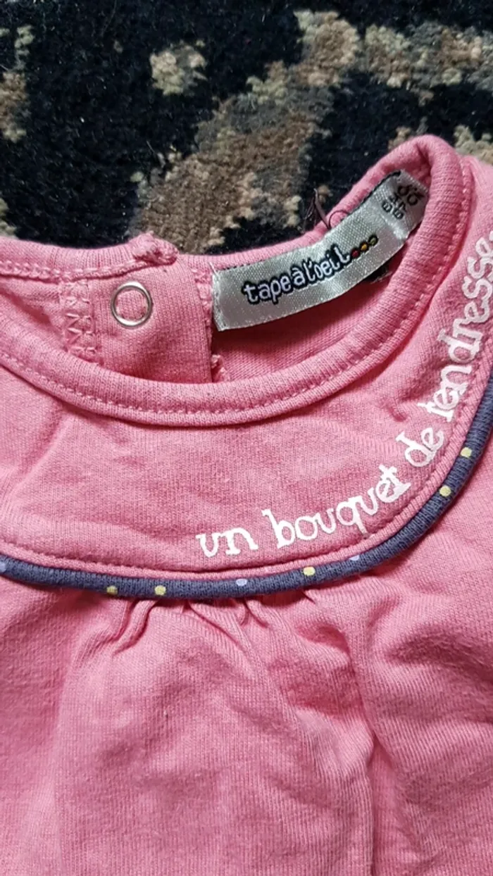 Lot des vêtements fille 6 mois - photo numéro 6