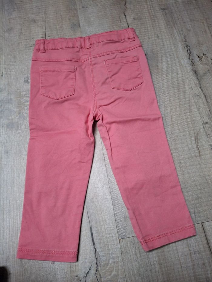 Pantalon fille 18 mois rose - photo numéro 3