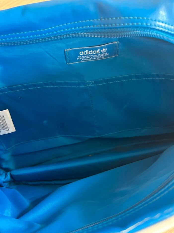 Sac bandoulière vintage Adidas bleu - photo numéro 6