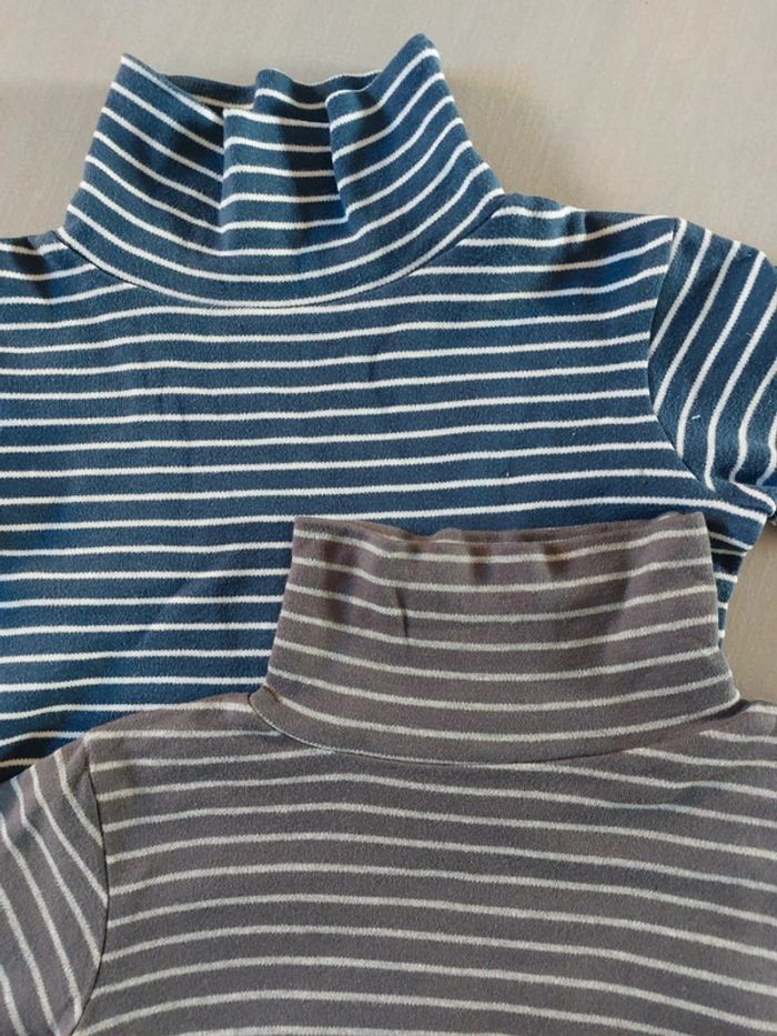 Lot de 2 sous-pulls à col roulé - photo numéro 2
