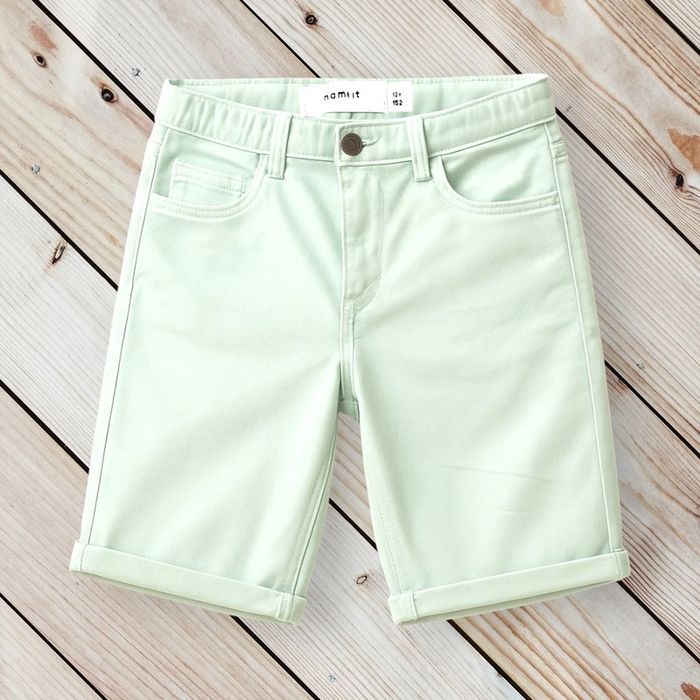 Bermuda / short stretch vert d’eau Name It – taille 12 ans (152 cm)