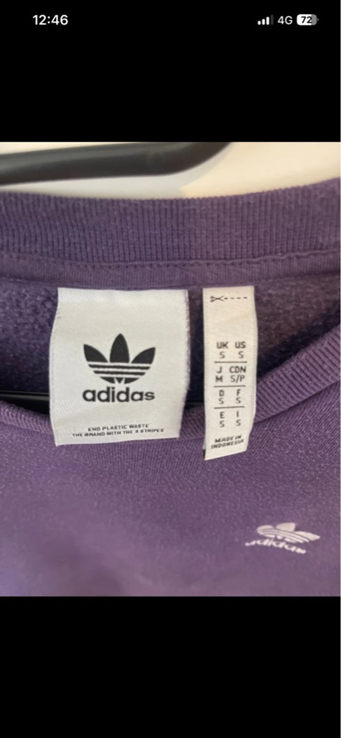 Pull adidas femme taille S - photo numéro 3