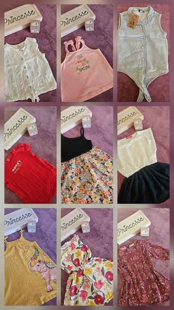 Lot fille 3 ans 42 pièces 