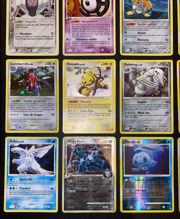 Lots cartes Pokémon ancienne diamant et perle - photo numéro 2