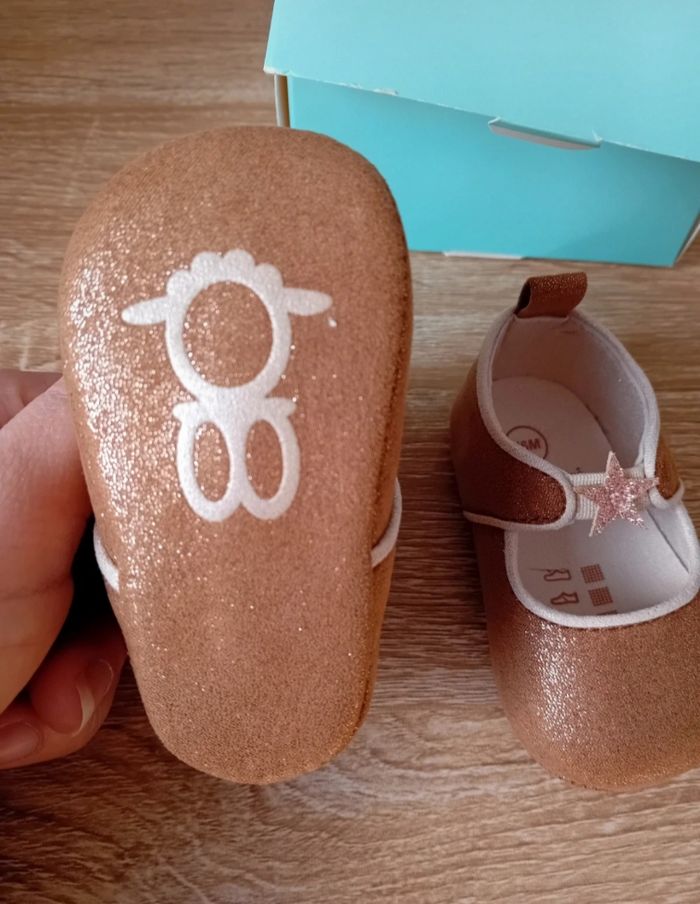 Chaussure bebe fille 6 mois obaïbi - photo numéro 4