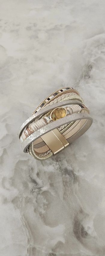 Bracelet en cuir pour femme