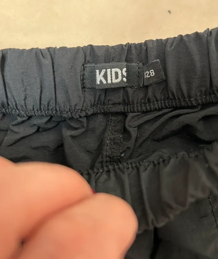 Pantalon cargo noir taille 8 ans kids - photo numéro 3