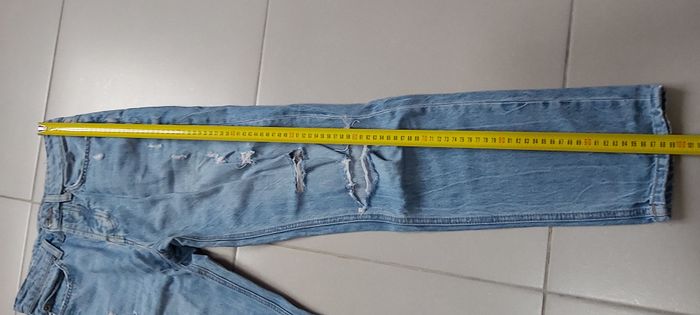 Jeans straight troué 34 - photo numéro 8