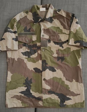Chemisette F2 chemise été militaire camouflage