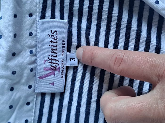 Top pois et rayures Affinités Taille 3 - photo numéro 7