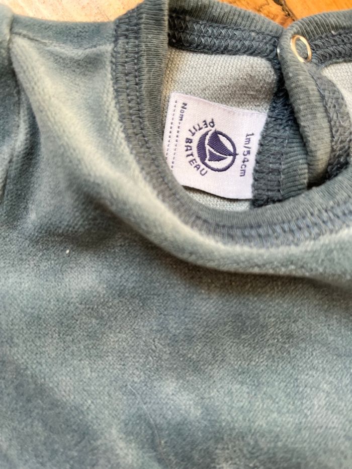 Pyjama velours PETIT BATEAU - photo numéro 3