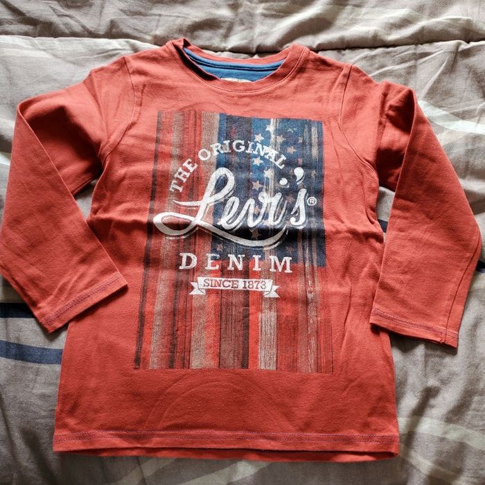 t-shirt Mlongue levis 4ans (10e)