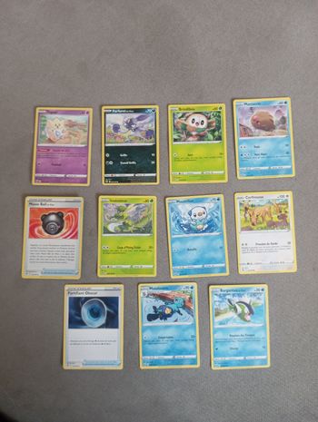 Lot 11 Cartes Pokémon Astres Radieux Sans Doubles