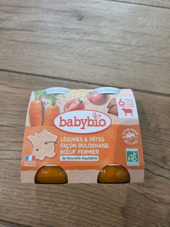 Babybio façon bolognaise