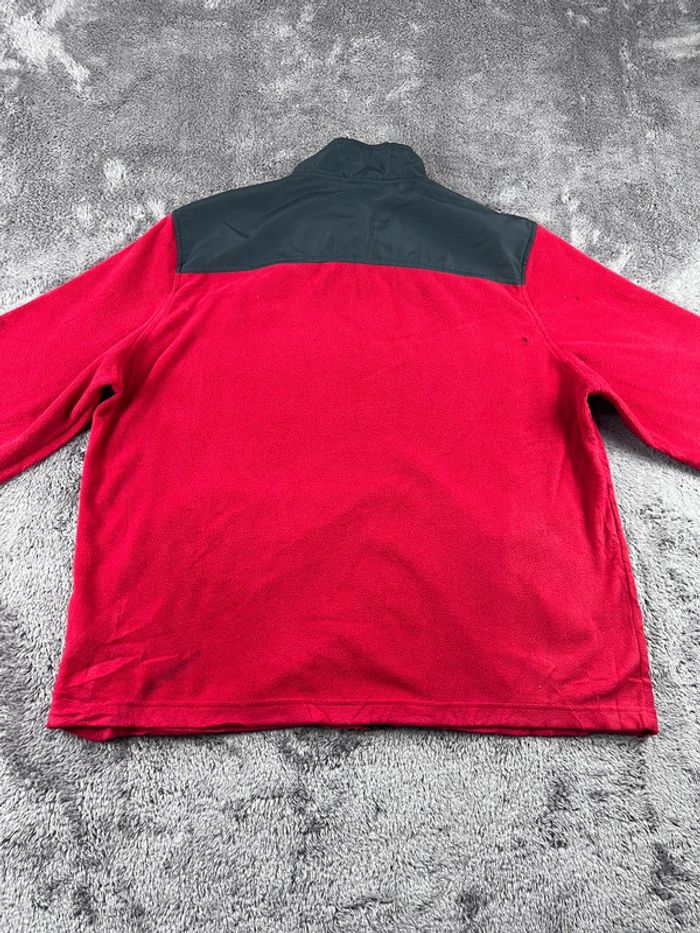 Pull polaire Starter rouge et noir à zip taille XL – Homme casual - photo numéro 2