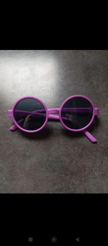 Lunette de soleil bébé fille