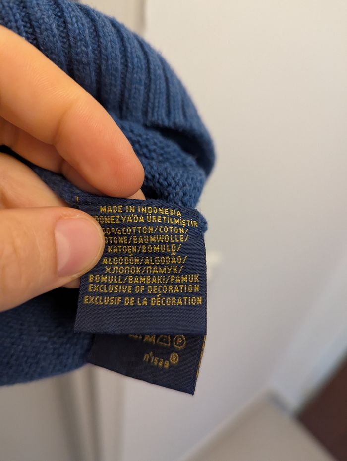 Pull Ralph Lauren taille L en très bon état - photo numéro 4