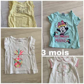 Lot t-shirt bébé