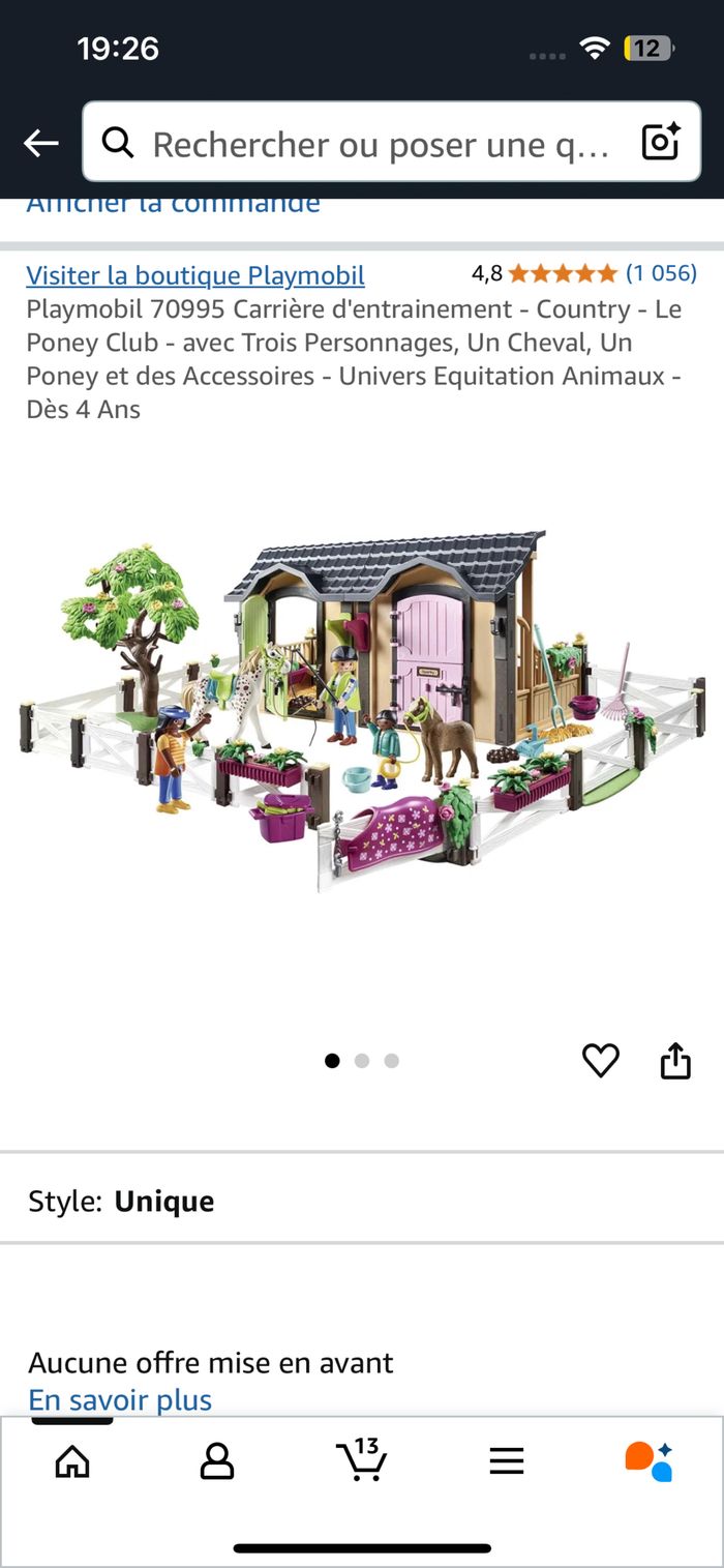 Playmobil 70995 Carrière d'entrainement - Country - Le Poney Club - photo numéro 6
