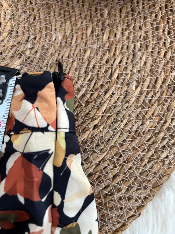 Jupe à motifs papillon orangée Molly Bracken taille L - photo numéro 8