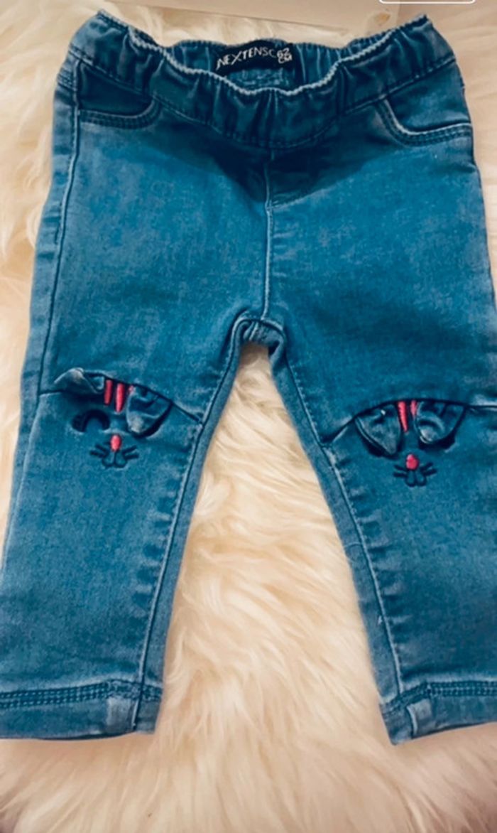 3 mois - jeans slim lapin - photo numéro 3