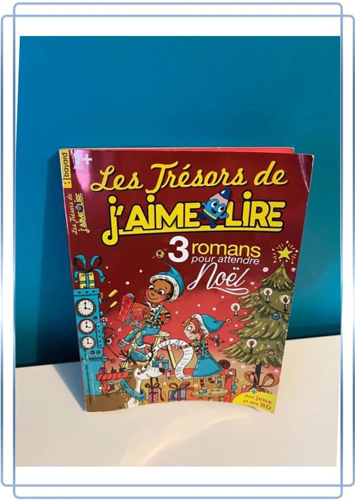 Livre j’aime lire 3 romans pour attendre Noël