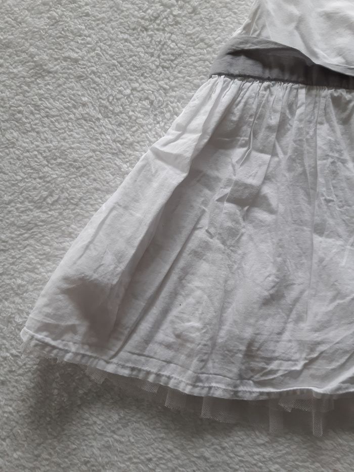 Robe blanche U tout petits 6 mois - photo numéro 5