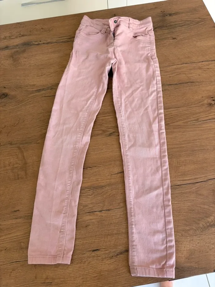 Jeans slim fille 10 ans
