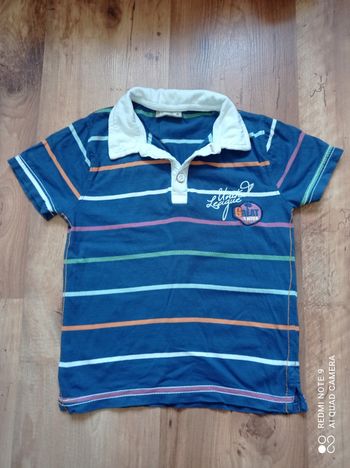 Polo rayé garçon, Du Pareil Au Même, taille 4 ans