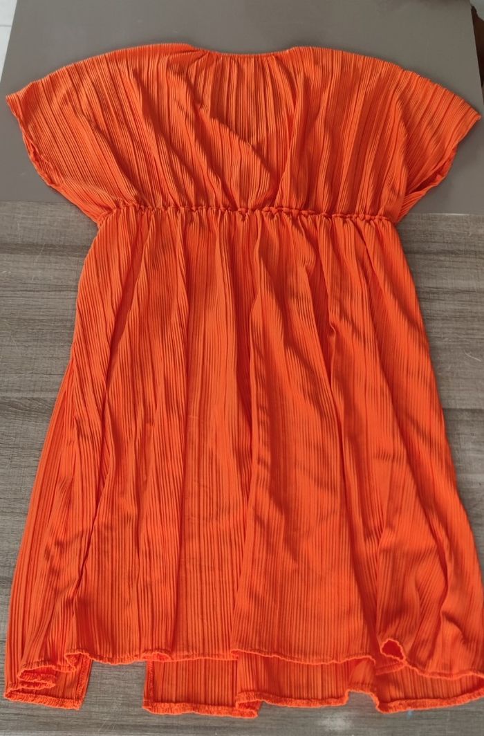 Robe orange marque Kiabi taille 50-52 pour femme - photo numéro 6