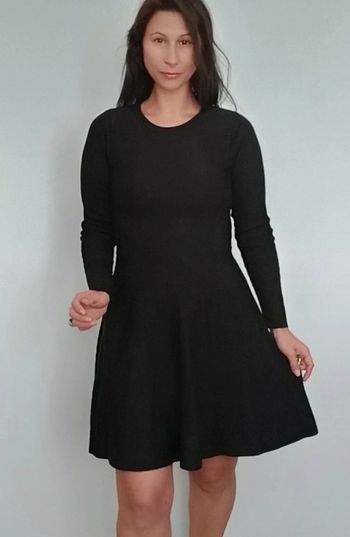Robe d'hiver patineuse texturée qualité TU