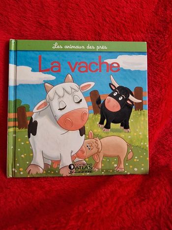 Livre les animaux des prés la vache