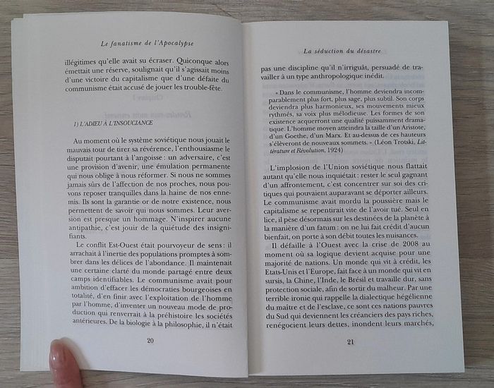 Pascal bruckner le fanatisme de l'apocalypse sauver la terre punir l'homme - photo numéro 6