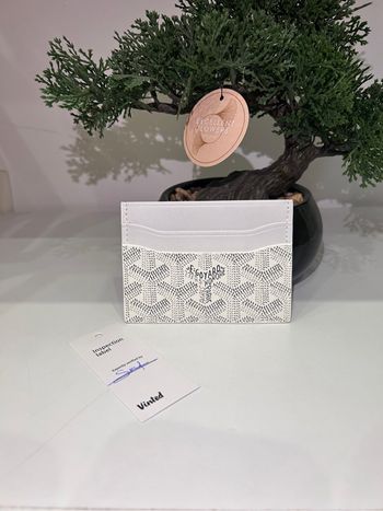 Porte carte Goyard Blanc