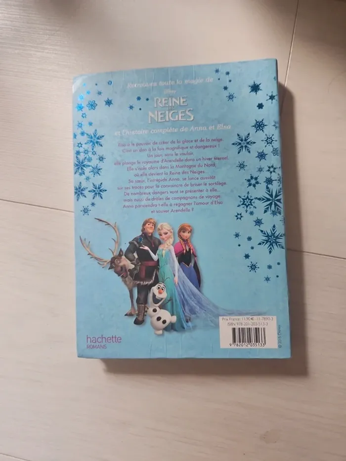 Livre La reine des neiges - photo numéro 2
