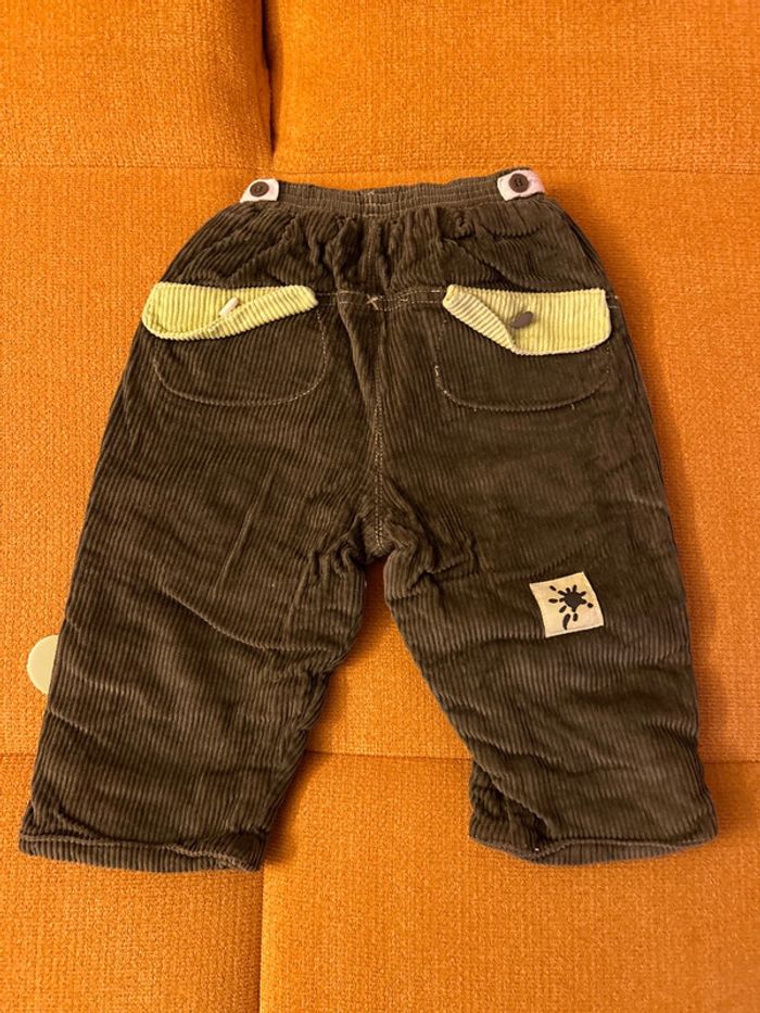 Pantalon velours 12 mois - photo numéro 3