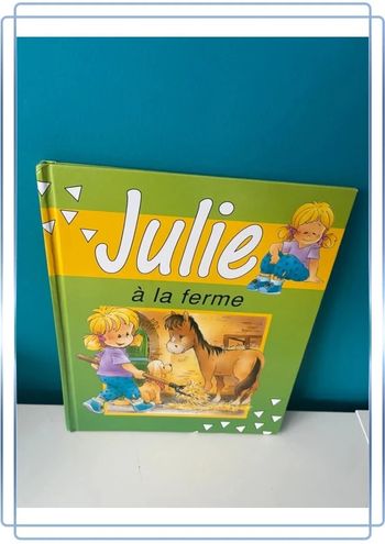 Livre Julie a ferme