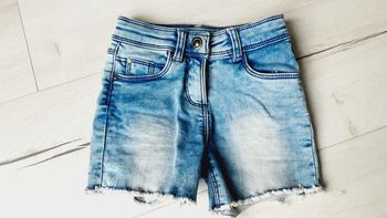 Vêtement fille short en jean bleu Orchestra 4 ans