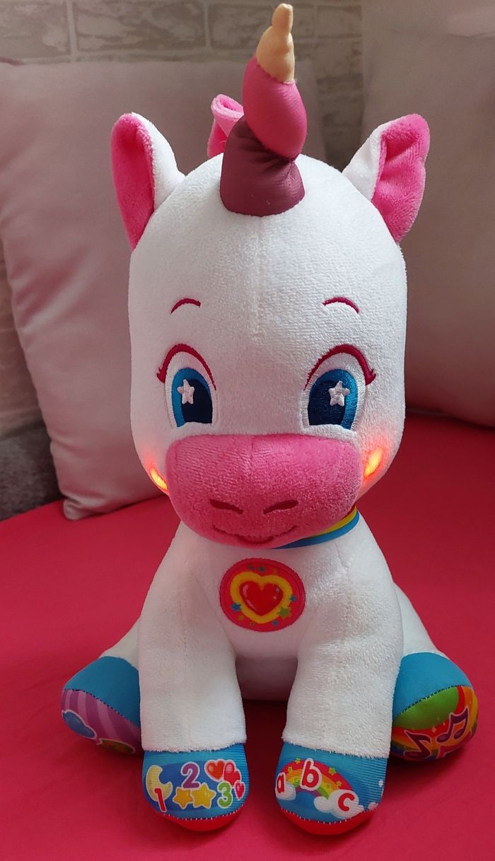 Peluche interactive Ma douce licorne