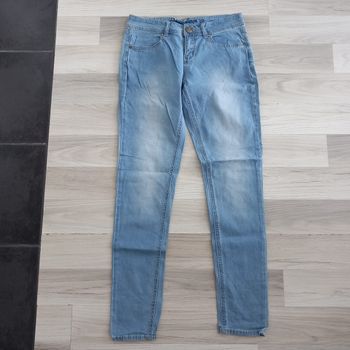 Jean slim femme bleu ciel Kiabi taille 38