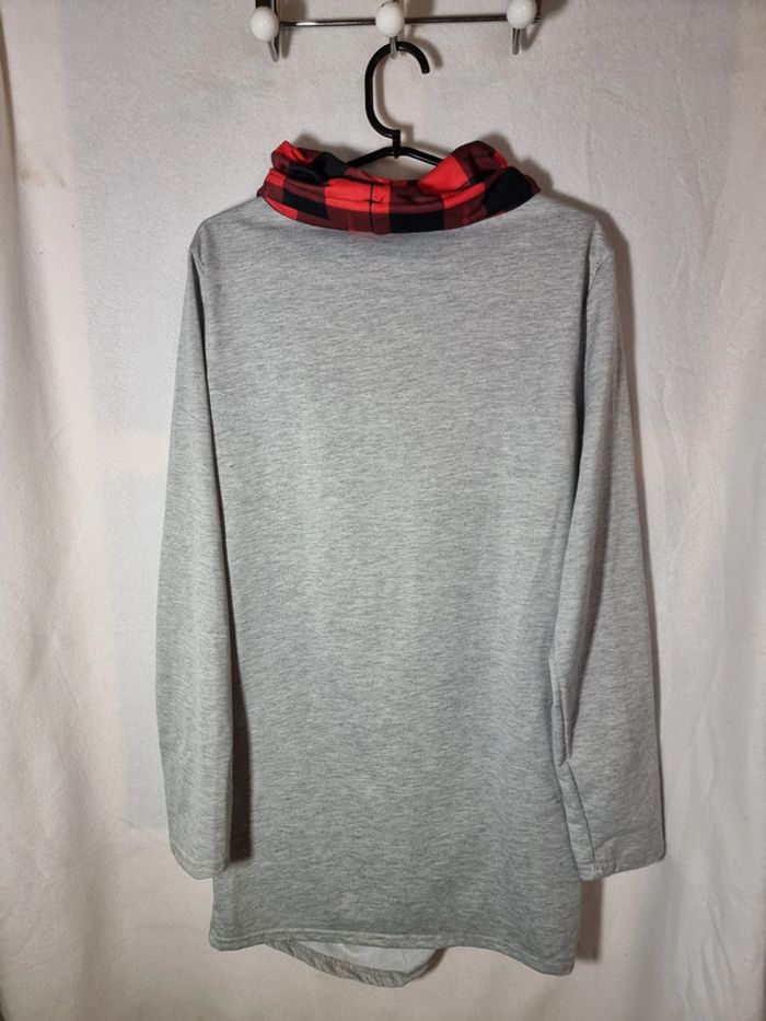 Pull long col boule - photo numéro 2