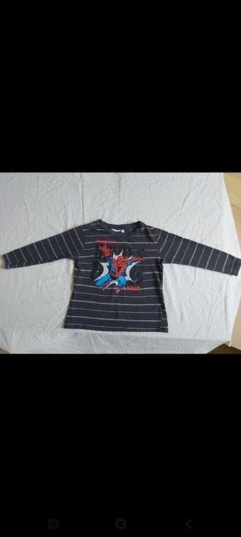 Tshirt manche longue Spiderman 4 ans