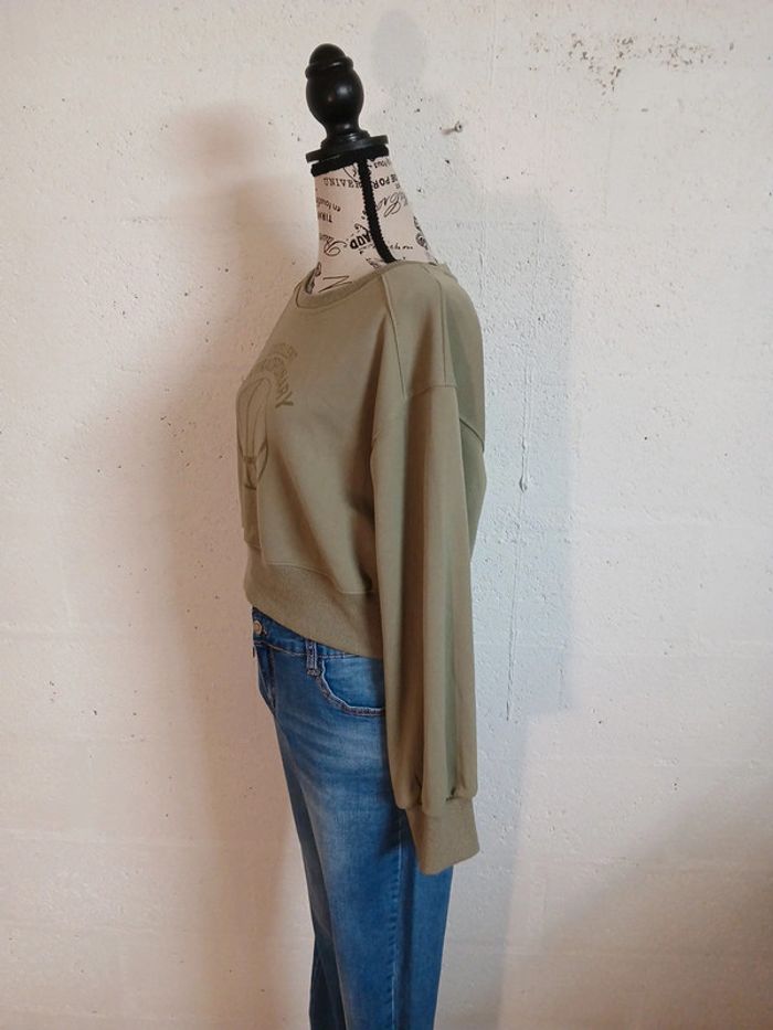 Sweat court taille L Dazy bon etat - photo numéro 5