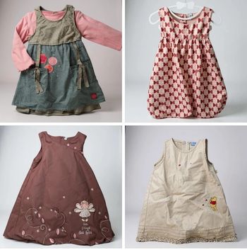 Lots de 5 robes 24 mois