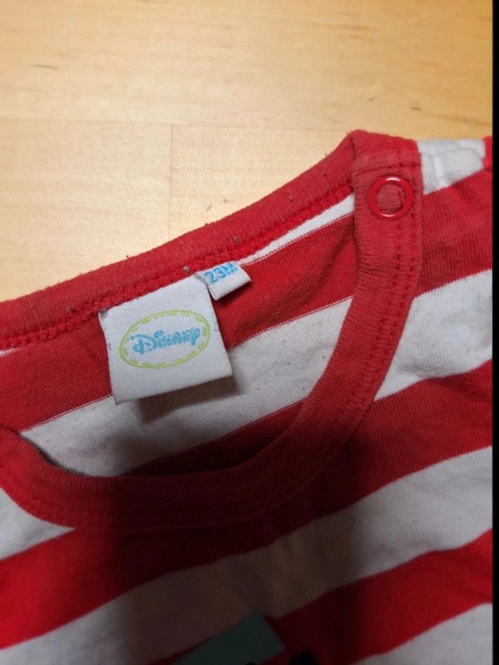 T-shirt manches courtes pour Garçon taille 24 mois Marque Disney très bon état - photo numéro 5